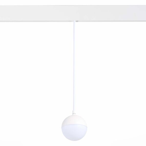 ST358.533.07 Магнитный трековый светильник подвесной Белый LED 1*7W 3000K 520Lm Ra>80 120° IP20 D90x SKYLINE 48, изображение 4