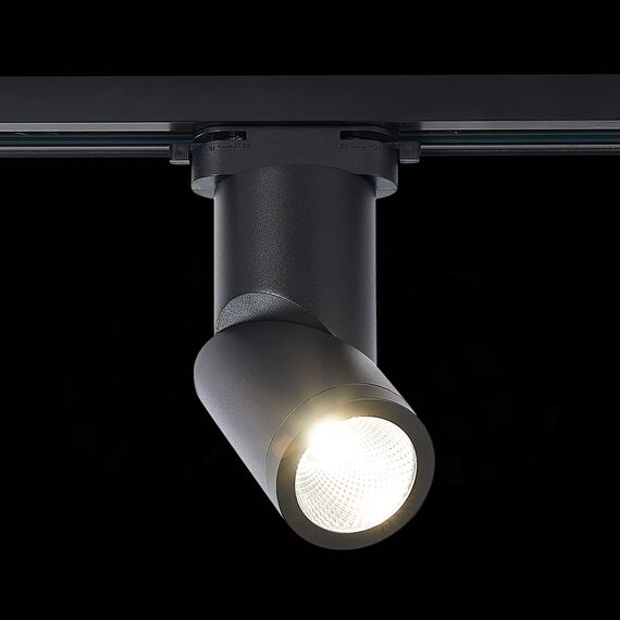 ST650.446.10 Св-к трек. Черный LED 1*10W 4000K 800Lm Ra&gt;90 38° IP20 D60xH190 165-265V BASE