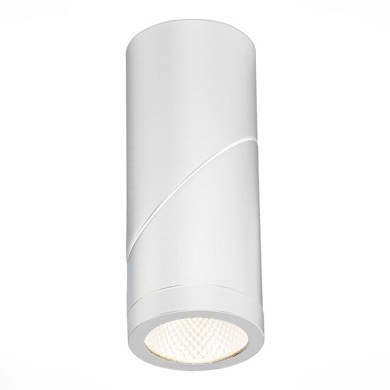 ST650.532.10 Светильник потолочный Белый LED 1*10W 3000K 800Lm Ra>90 38° IP44 D62xH151 165-265V Накладные светильники, изображение 5