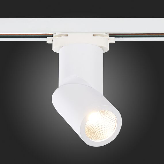 ST650.536.10 Св-к трек. Белый LED 1*10W 3000K 800Lm Ra>90 38° IP20 D60xH190 165-265V BASE, изображение 2