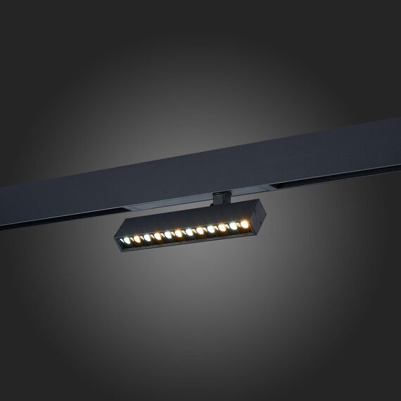 ST656.496.09 Св-к трек. SMART Черный LED 1*9W 2700K-6000K 700Lm Ra>90 24 IP20 L220xW25xH105 220V SKYLINE 220, изображение 2