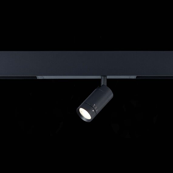 ST658.496.07 Св-к трек. SMART Zoom Черный LED 1*7W 2700K-6000K 400Lm Ra&gt;90 15-38 IP20 D40xH90 220V SKYLINE 220