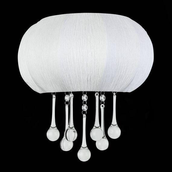 SL350.051.02 Бра ST-Luce Хром/Белый, Прозрачный E14 2*40W PREFERITA, изображение 4