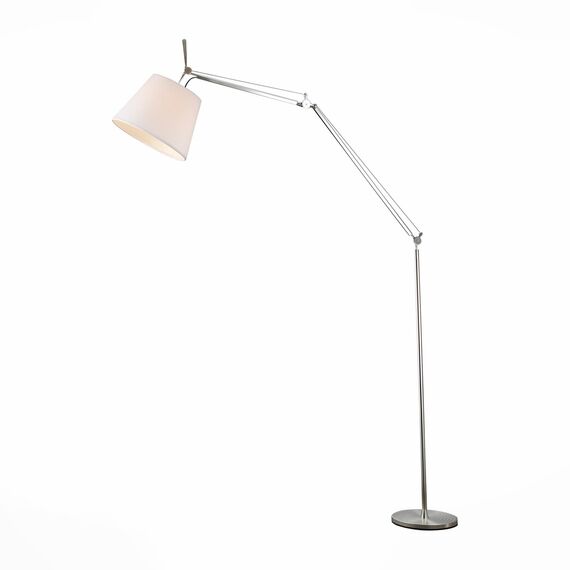 SL464.115.01 Торшер ST-Luce Хром/Белый E27 1*40W (из 2-х коробок) REDUZION, изображение 3