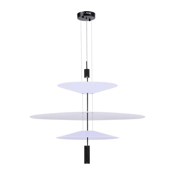 SL6101.423.01 Люстра подвесная ST-Luce Черный/Белый LED 1*15W 3000K ISOLA, изображение 4