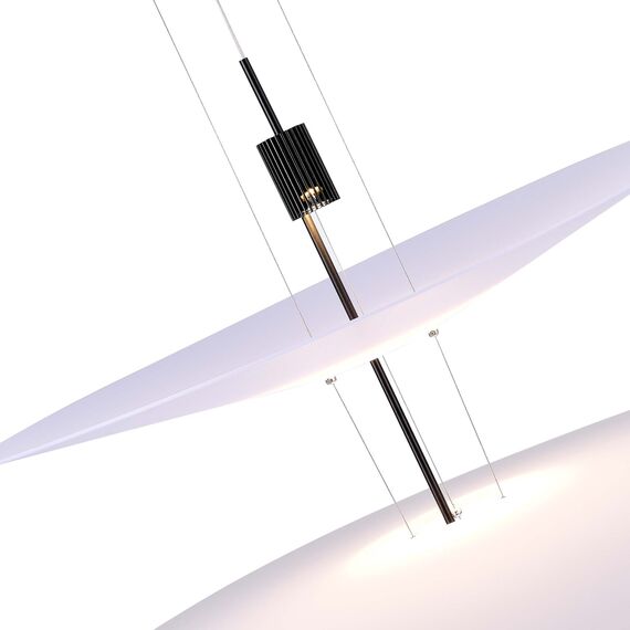 SL6101.423.01 Люстра подвесная ST-Luce Черный/Белый LED 1*15W 3000K ISOLA, изображение 5