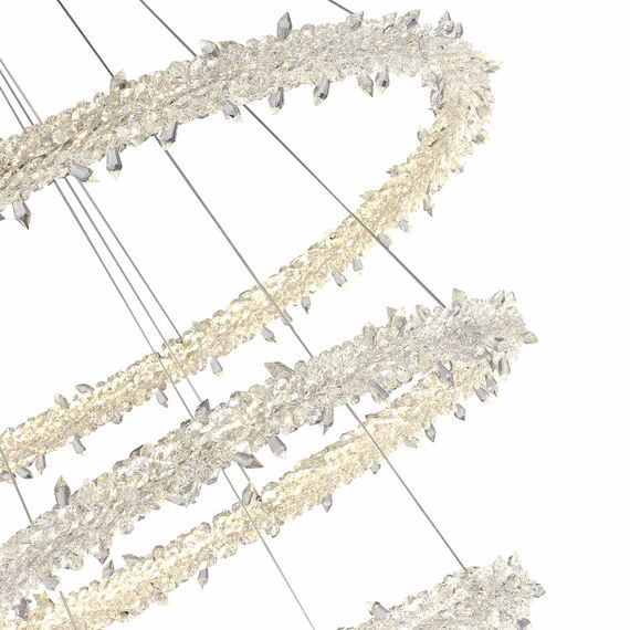 SL6105.203.03 Люстра подвесная ST-Luce Золотистый/Прозрачный LED 1*160W 3000 - 6500K Lucchero, изображение 8