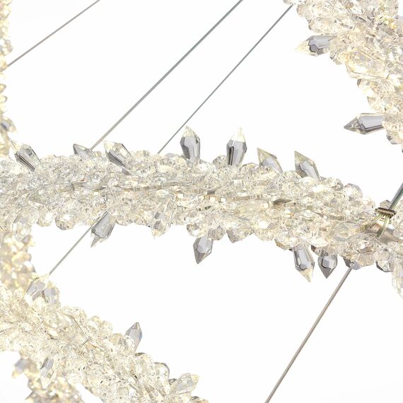 SL6105.203.03 Люстра подвесная ST-Luce Золотистый/Прозрачный LED 1*160W 3000 - 6500K Lucchero, изображение 10