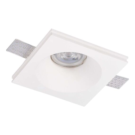 ST254.328.01 Св-к встр. из гипса Белый GU10 1*50W IP20 L120xW120xH40 220V Без ламп Встраиваемые светильники, изображение 4