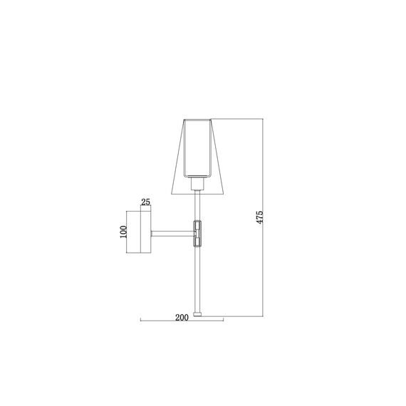 Настенный светильник (бра) Freya FR5196WL-01CH, изображение 5
