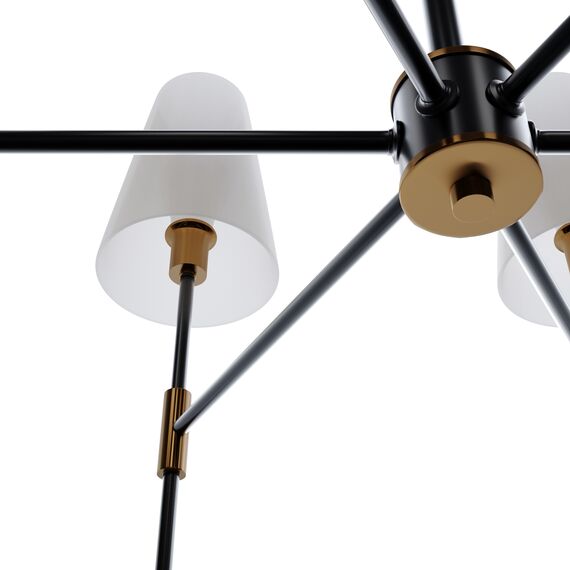 Люстра Freya FR5196PL-06BBS, изображение 5