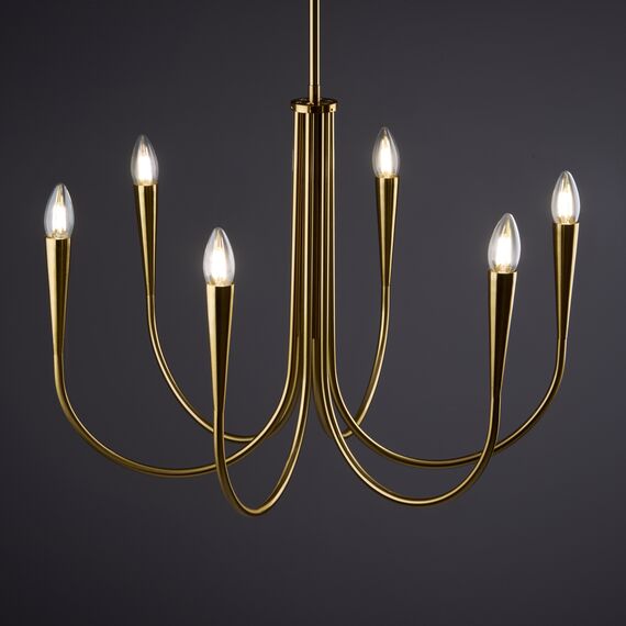 Подвесной светильник Freya FR5253PL-06BS, изображение 9