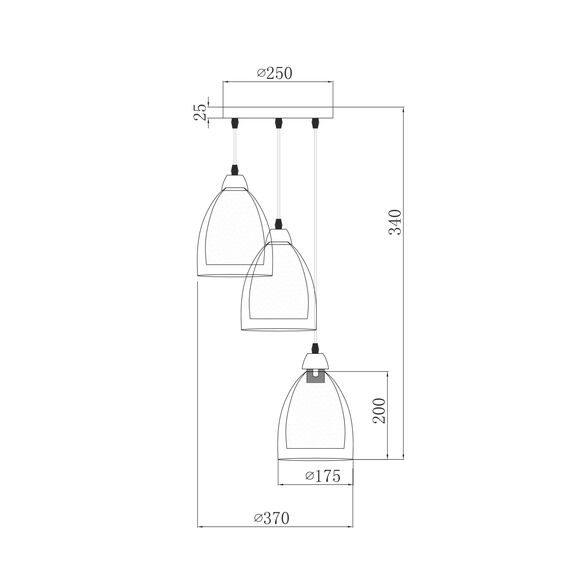 Подвесной светильник Freya FR5375PL-03CH2, изображение 11