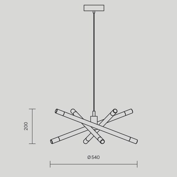 Подвесной светильник Freya FR6130PL-L24B, изображение 3