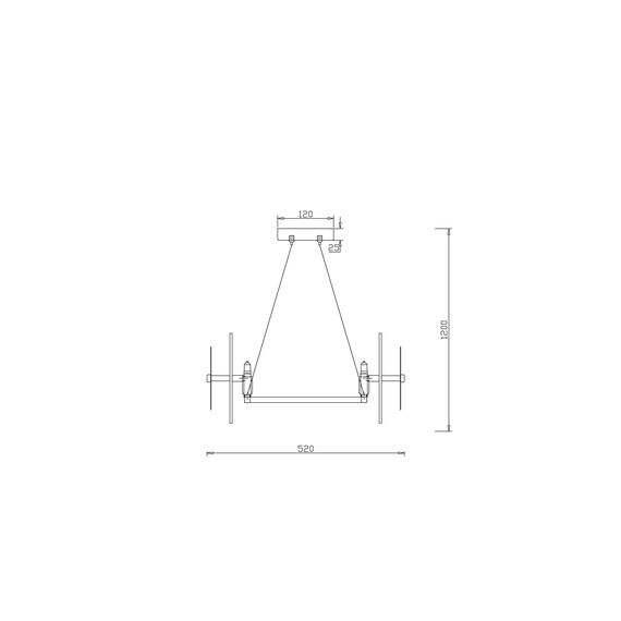Подвесной светильник Freya FR5172PL-06BS, изображение 3