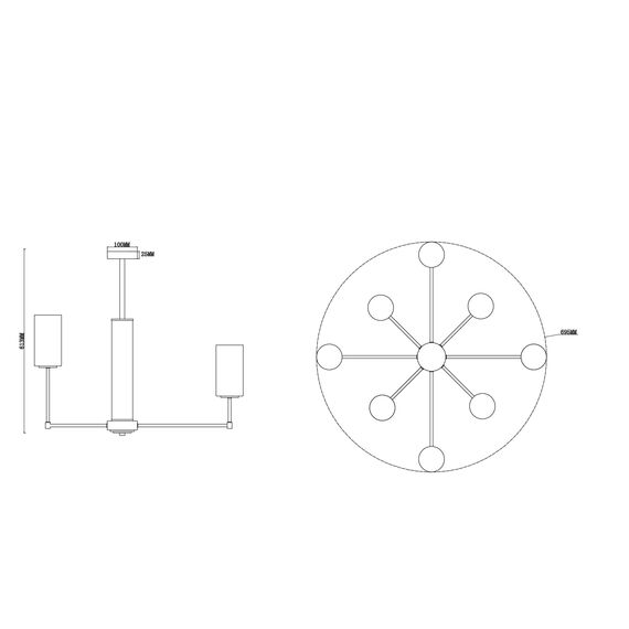 Люстра Freya FR5184PL-08BS, изображение 5