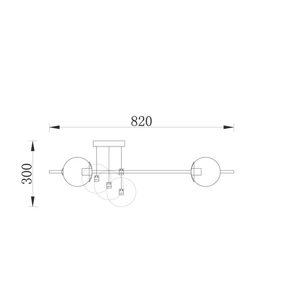 Подвесной светильник Freya FR5205PL-08BS, изображение 11