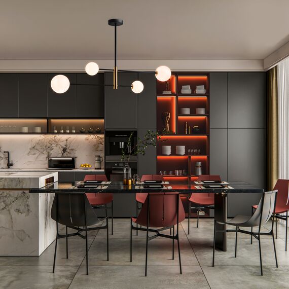 Потолочный светильник Freya FR5376CL-08B, изображение 3