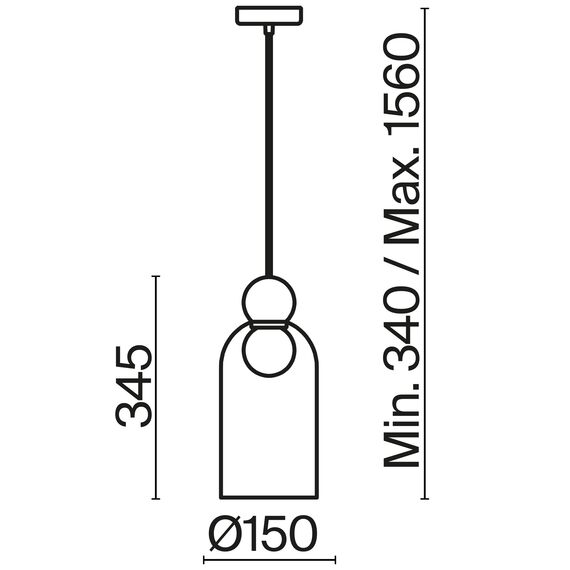 Подвесной светильник Freya FR5220PL-01G, изображение 5