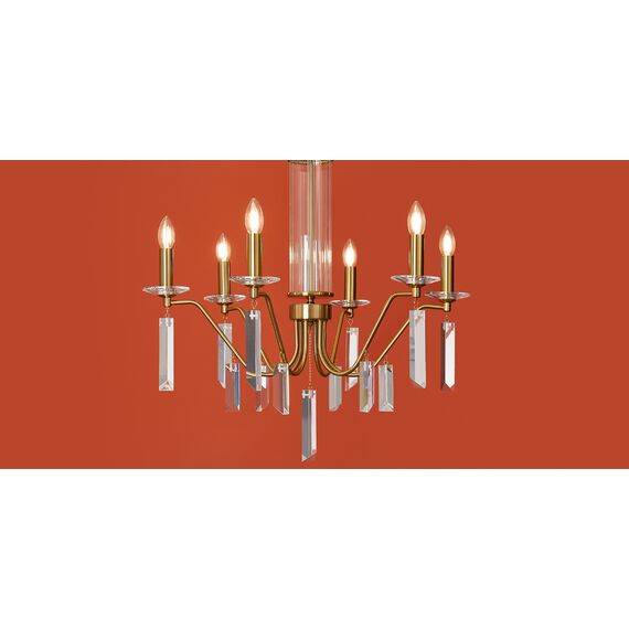 Подвесной светильник Freya FR2041PL-06BS, изображение 14