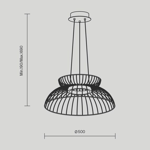 Подвесной светильник Freya FR5398PL-L6B, изображение 12
