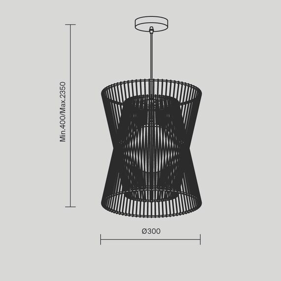 Подвесной светильник Freya FR5405PL-01B4, изображение 6