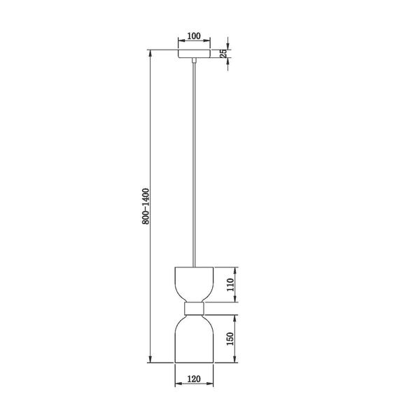 Подвесной светильник Freya FR5203PL-01CH1, изображение 7