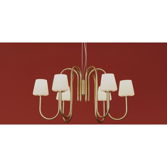 Подвесной светильник Freya FR2039PL-06G, изображение 8