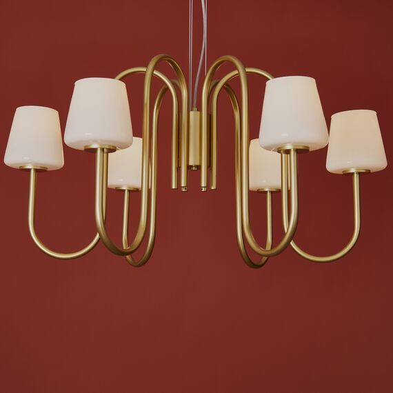 Подвесной светильник Freya FR2039PL-06G, изображение 6