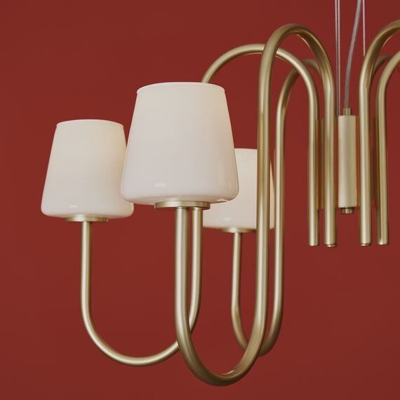 Подвесной светильник Freya FR2039PL-06G, изображение 7