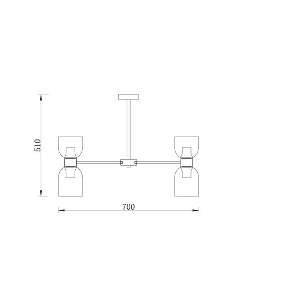 Подвесной светильник Freya FR5203PL-10BS, изображение 5