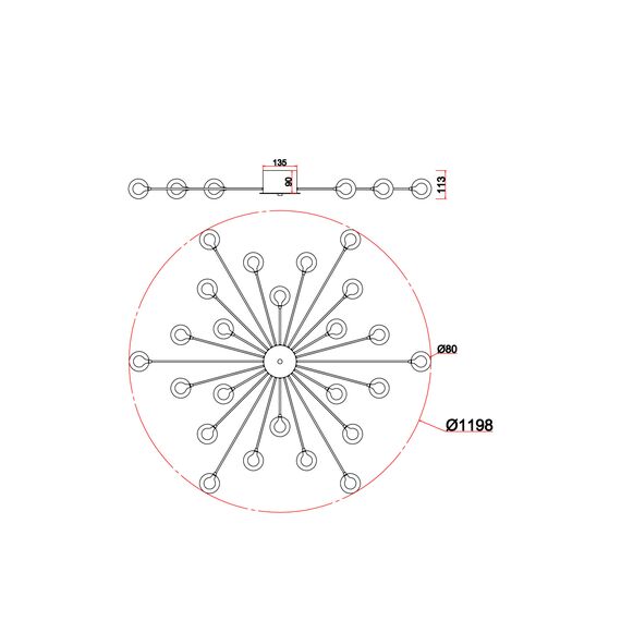 Потолочный светильник Freya FR5242CL-24BS1, изображение 21