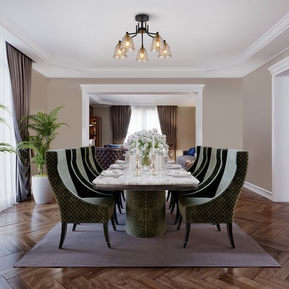 Люстра Freya FR4017PL-05BBZ, изображение 6