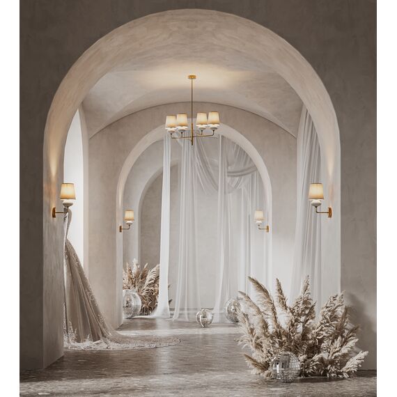 Настенный светильник (бра) Freya FR2029WL-01BS, изображение 4