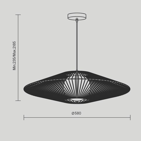 Подвесной светильник Freya FR5405PL-01B1, изображение 5