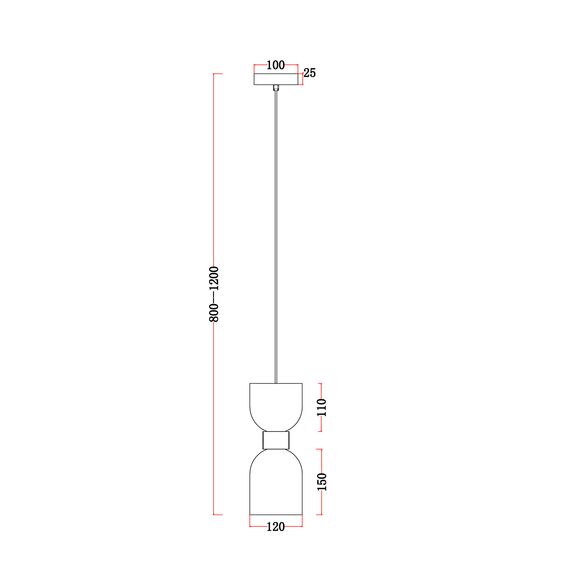 Подвесной светильник Freya FR5203PL-01BS, изображение 10