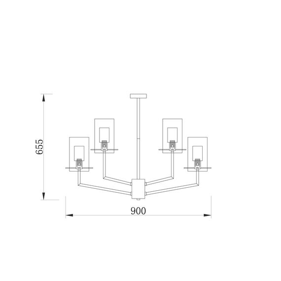 Подвесной светильник Freya FR5206PL-09FG, изображение 4