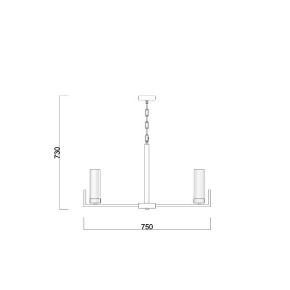 Подвесной светильник Freya FR5214PL-08BS, изображение 4