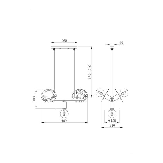 Люстра Freya FR4009PL-03GB, изображение 2
