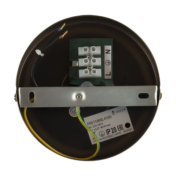 Настенный светильник (бра) Freya FR5118WL-01BS, изображение 6
