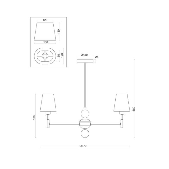 Люстра Freya FR2028PL-03N, изображение 3