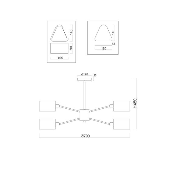 Люстра Freya FR5040PL-08CH, изображение 3