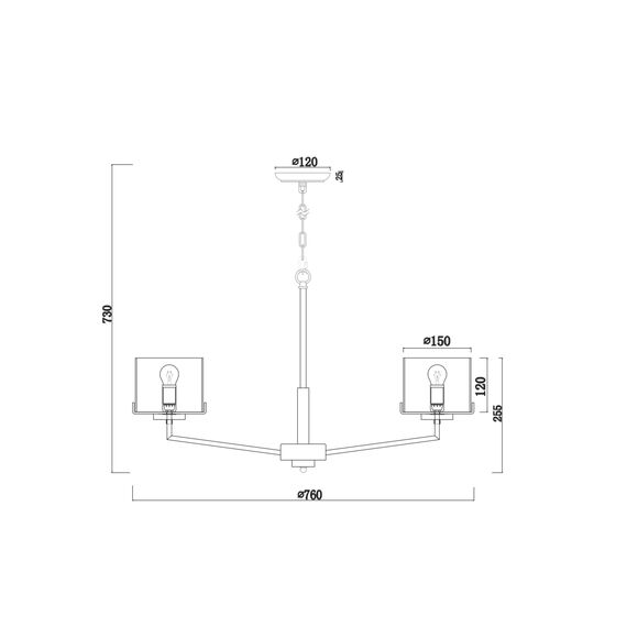 Люстра Freya FR5096PL-08CH, изображение 2