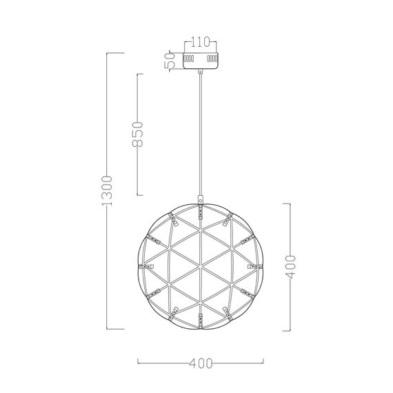 Подвесной светильник Freya FR5099PL-L21CH, изображение 3