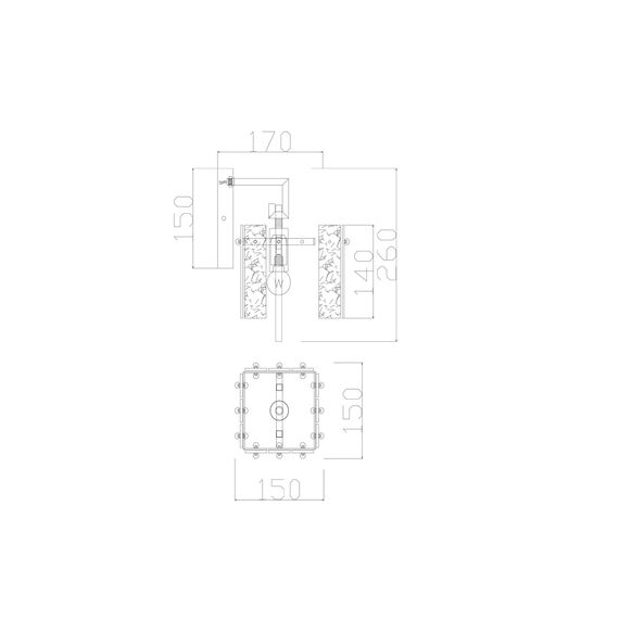 Настенный светильник (бра) Freya FR5166WL-01N, изображение 4