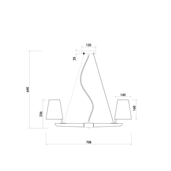 Подвесной светильник Freya FR8019PL-06W, изображение 2