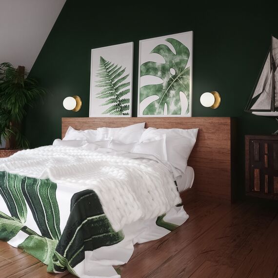 Настенный светильник (бра) Freya FR5125WL-01BS, изображение 12