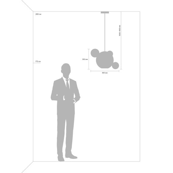 Подвесной светильник Freya FR5128PL-L10BS, изображение 5