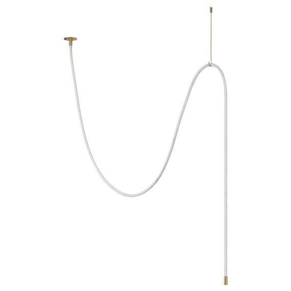 4399/40CL HIGHTECH ODL23 263 ант.бронза/металл/канат Потолочный св-к встраиваемый (2 крепления и крючок в комплекте) IP20 LED 40W 1580Лм 3000K CORDA