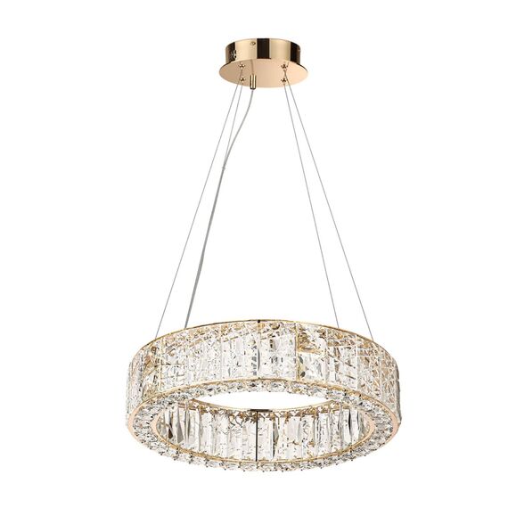 5071/60L HALL ODL24 613 золото/прозрачный/металл/хрусталь/стекло Люстра LED 60W 3700K VERSION